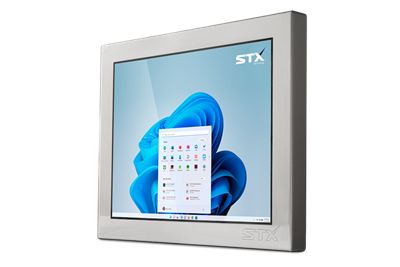 X7217 Industrial Panel PC - Fanless Computer For Industrial Environments with Resistive Touch Screen